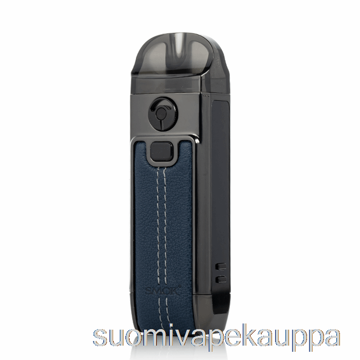 Vape Suomi Smok Nord 4 80w Pod Kit Sininen Nahka